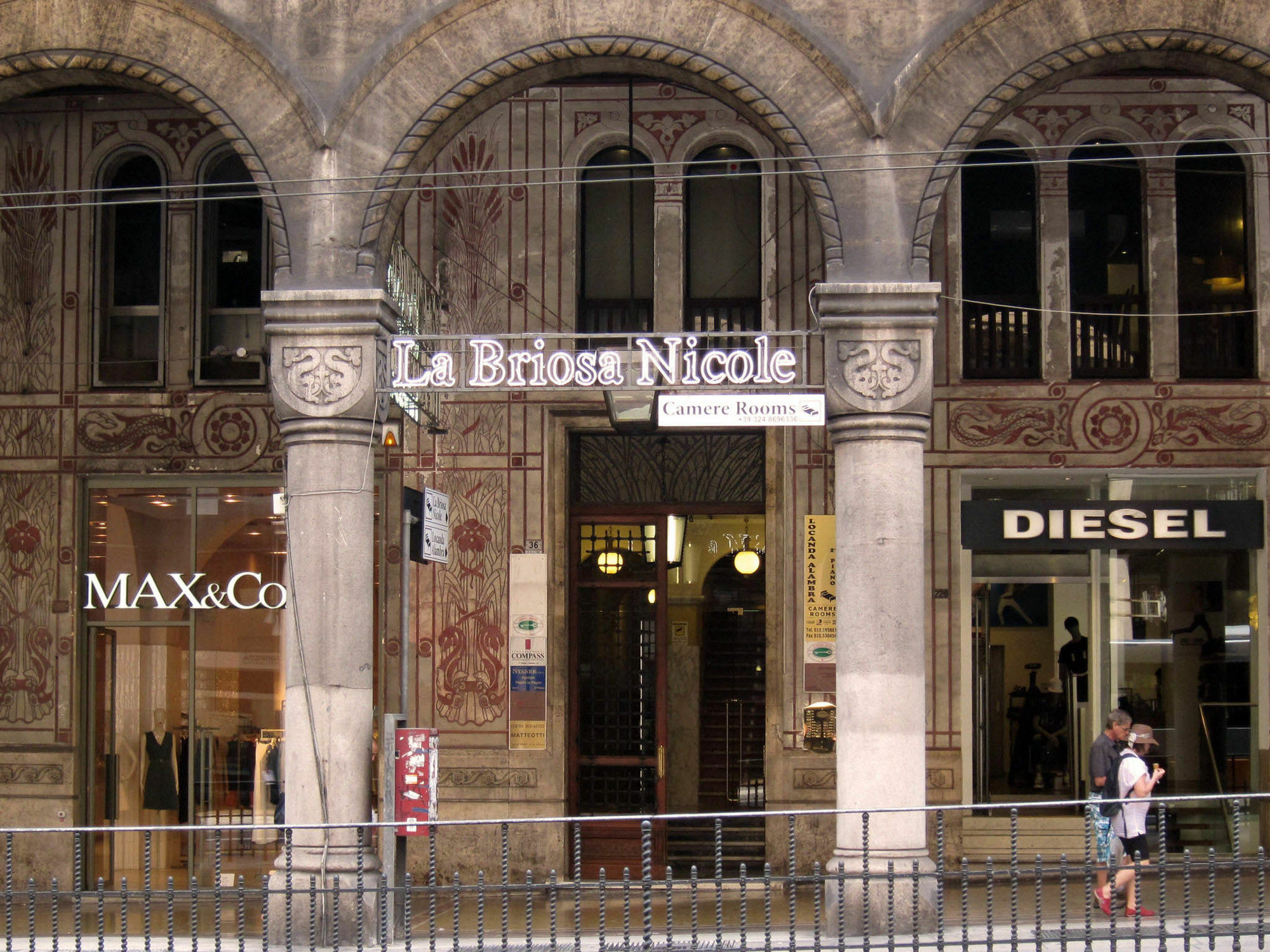 ג'נובה Guesthouse La Briosa Nicole מראה חיצוני תמונה